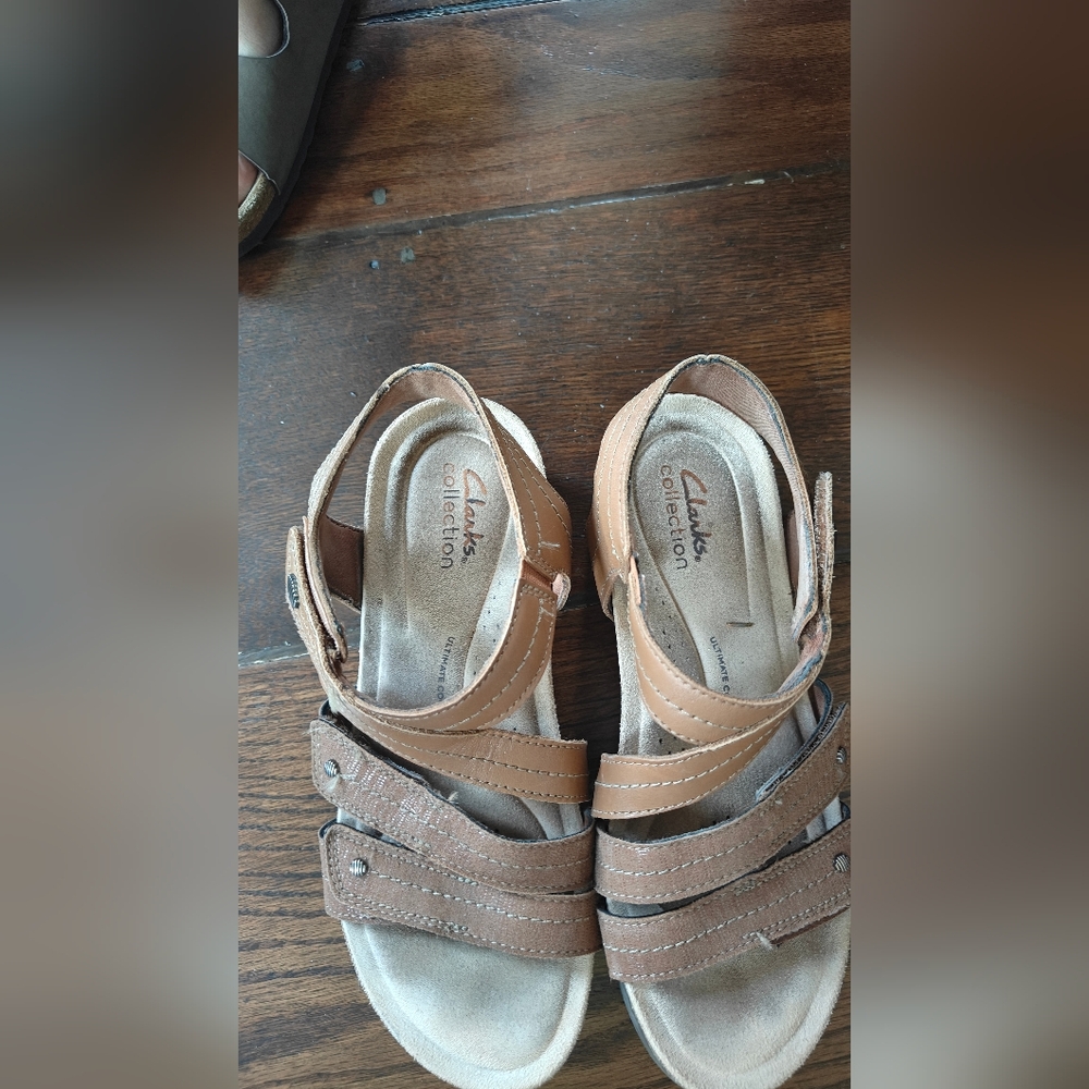 Clarks Tan Sandals - image 1